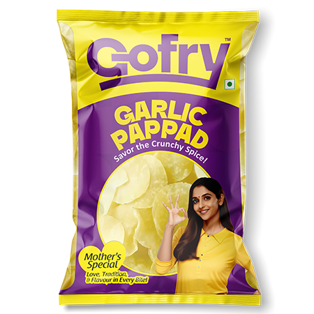 Garlic Pappad